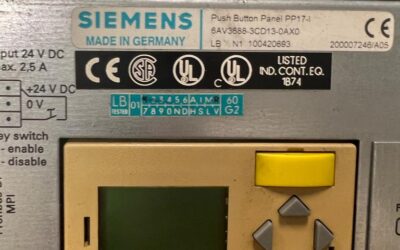 PULSANTIERA PANEL PP17 SIEMENS 6AV3 688-3CD13-0AX0