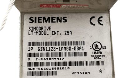 SIEMENS SIMODRIVE 6SN1123-1AAOO-OBA1