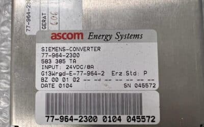 SIEMENS ASCOM 77-964-2300 converter